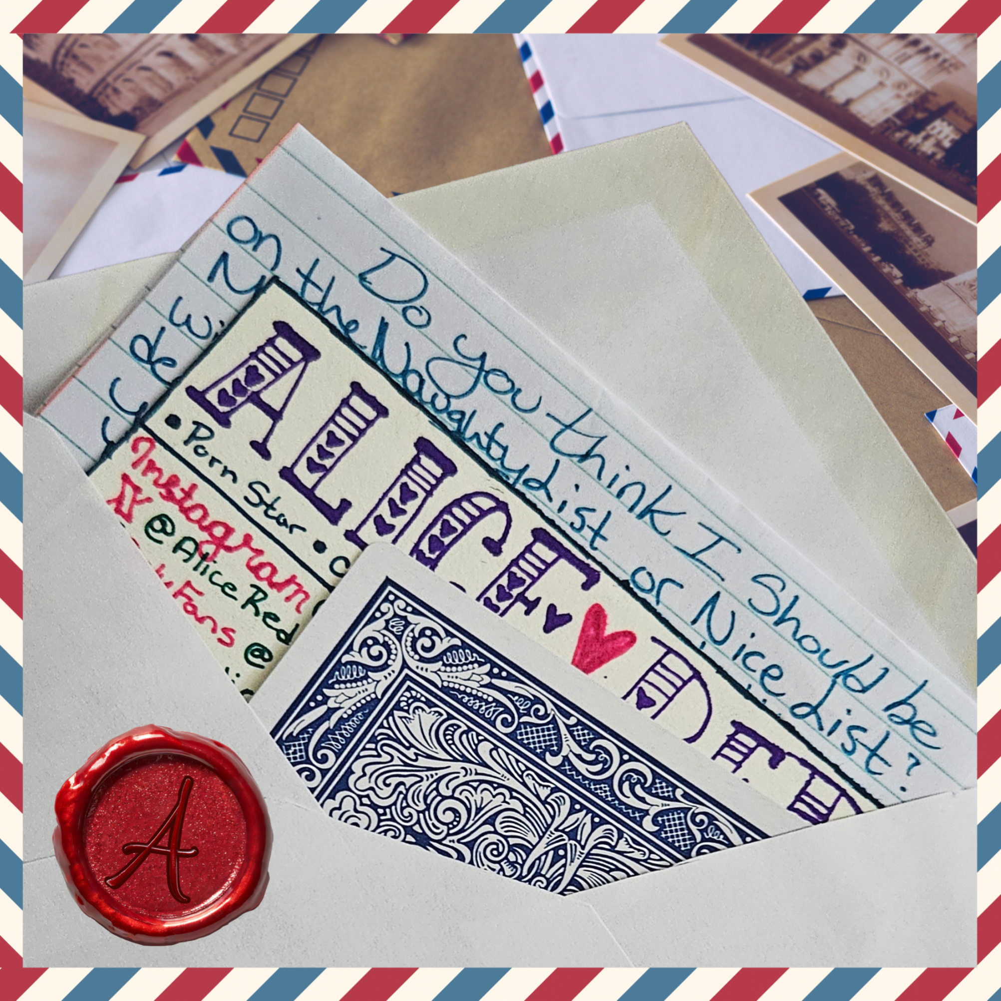 Handwritten Love Letter